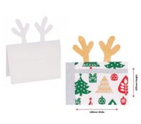 REINDEER CARDS