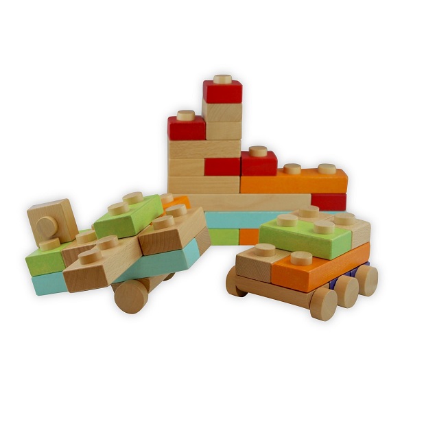 Discoveroo: Blocks 34 Piece Set in Plastic Box